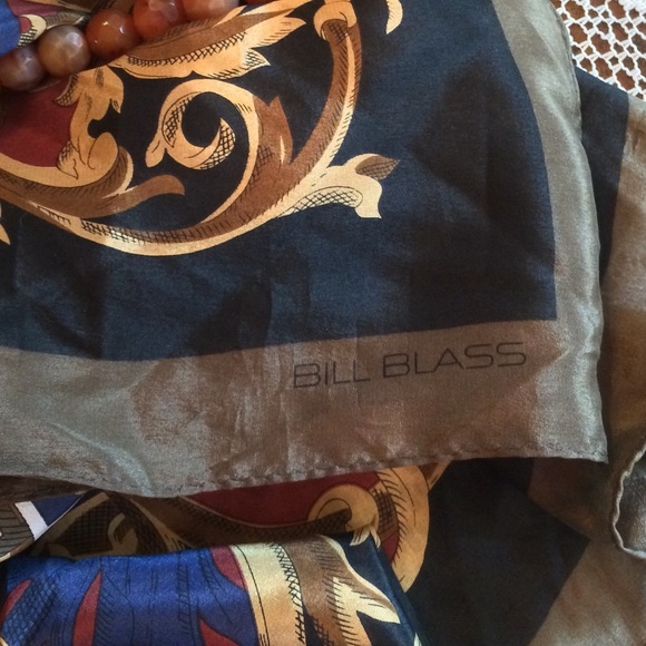 Silk Scarf by Bill Blass - Picture 8 of 8